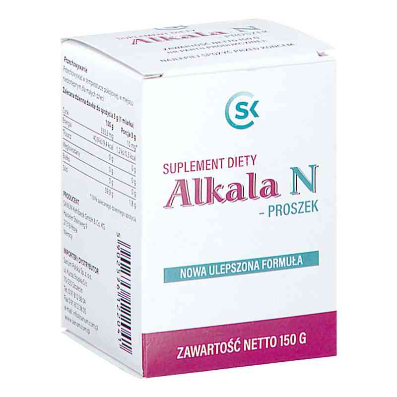 Alkala N Nowa ulepszona formuła proszek 150 g od SANUM-KEHLBECK GMBH & CO. KG PZN 08304119