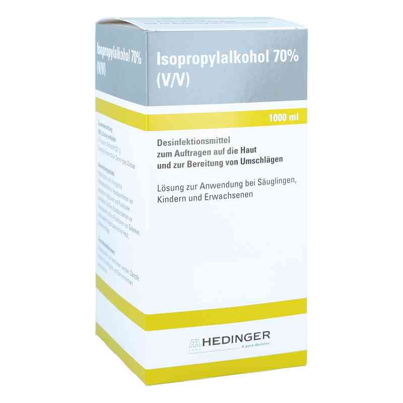 Alkohol izopropylowy 70% 1000 ml od Aug. Hedinger GmbH & Co. KG PZN 06426409