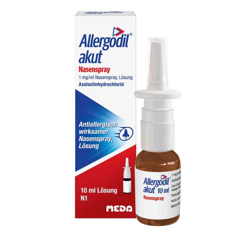 Allergodil akut Nasenspray 10 ml od Mylan Healthcare GmbH PZN 03436979
