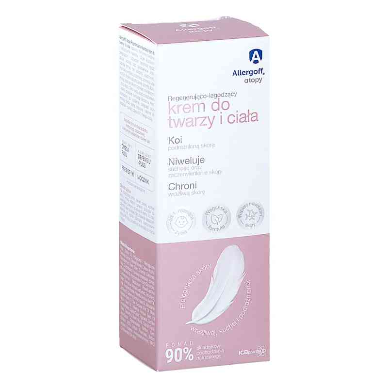 Allergoff Atopy Krem do twarzy i ciała regenerująco-łagodzący 75 ml od ICB PHARMA SP.Z O.O. PZN 08306475