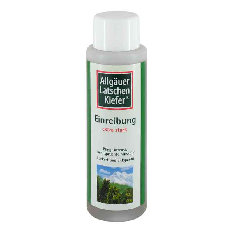 Allgaeuer Latschenk. Einreibung extra mocny płyn 250 ml od Dr. Theiss Naturwaren GmbH PZN 07317680