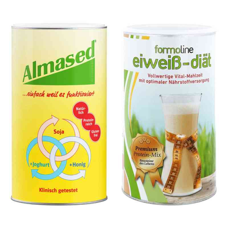 Almased proszek (500g) + Formoline proszek (480g) 500+480 g od  PZN 08130056