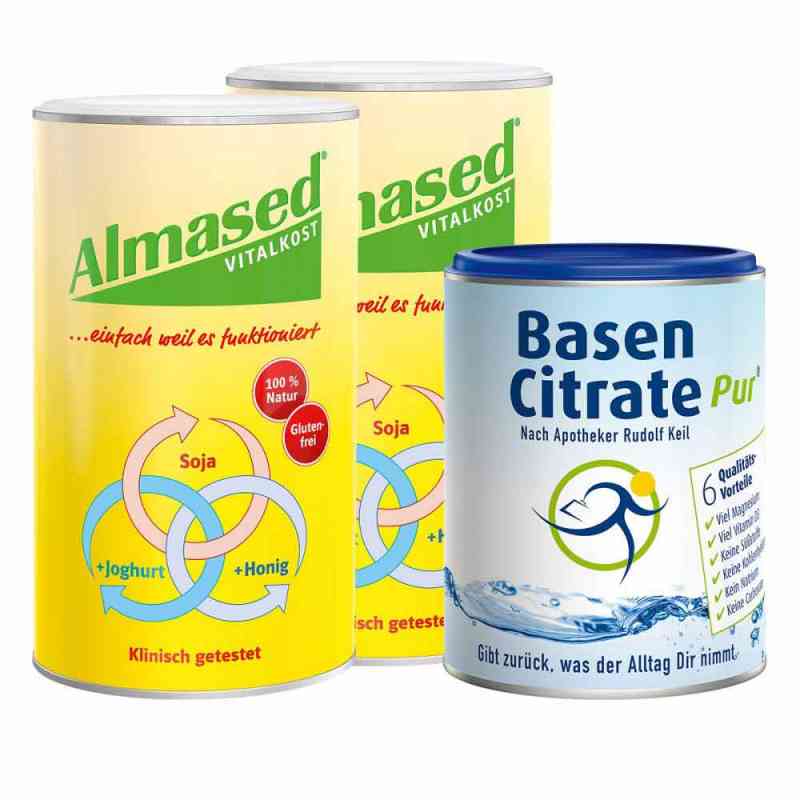 Almased proszek + BasenCitrate proszek (zestaw) 1 op. od Almased Wellness GmbH PZN 08130038