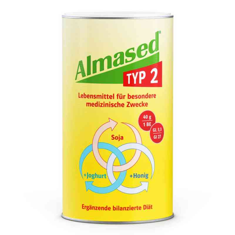 Almased Typ 2 proszek 500 g od Almased Wellness GmbH PZN 16777920