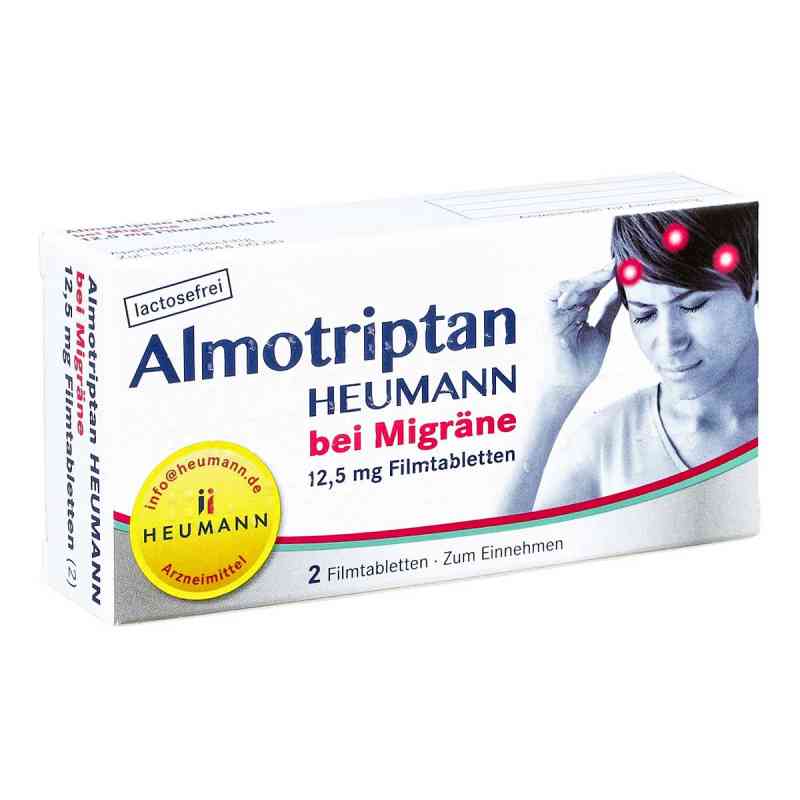 Almotriptan Heumann tabletki na migrenę 12,5mg 2 szt. od HEUMANN PHARMA GmbH & Co. Generi PZN 10750044