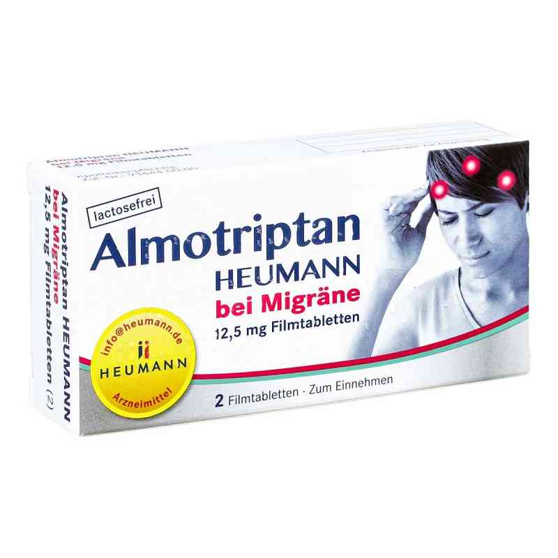 Almotriptan Heumann tabletki na migrenę 12,5mg 2 szt. od HEUMANN PHARMA GmbH & Co. Generica KG PZN 10750044
