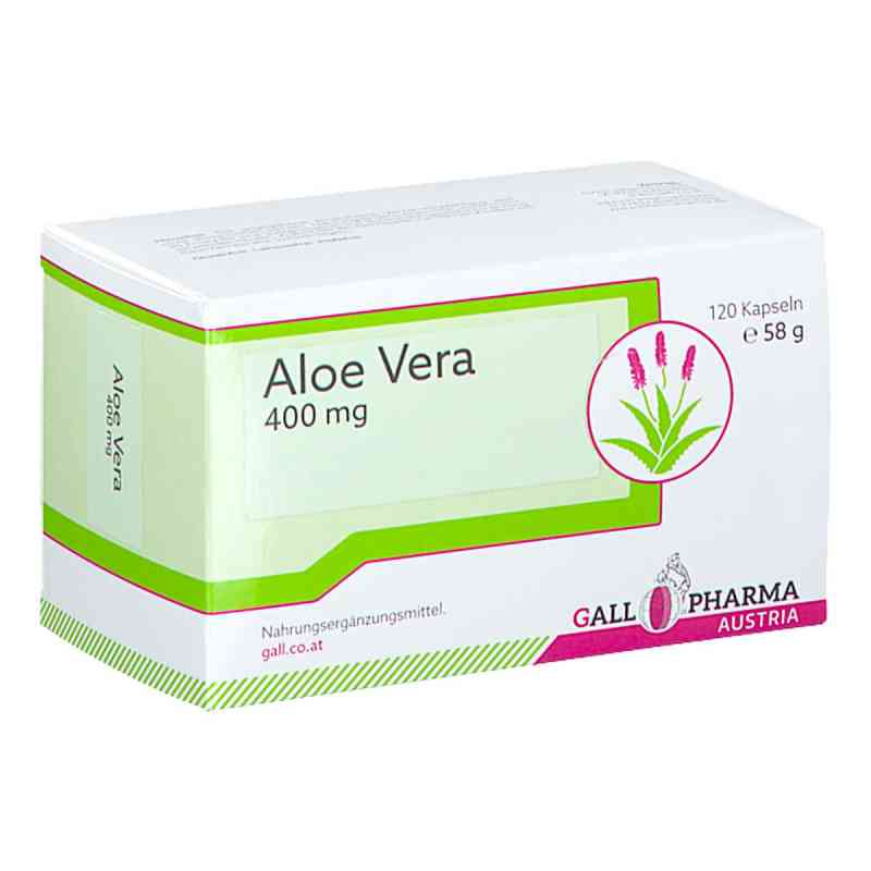 Aloe Vera 400 mg Gph Kapseln 120 szt. od Hecht-Pharma GmbH PZN 07352541