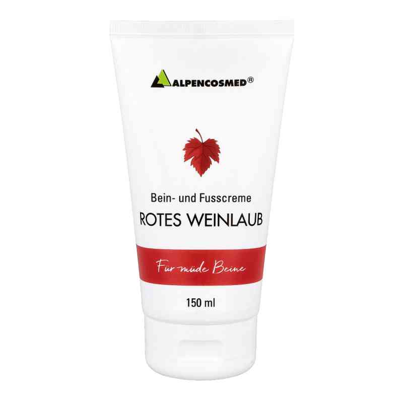 Alpencosmed liście czerwonej winorośli krem do stóp i nóg 150 ml od AZETT GmbH & Co.KG PZN 09493530