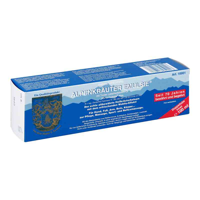 Alpenkräuter emulsja 100 ml od Axisis GmbH PZN 11349438