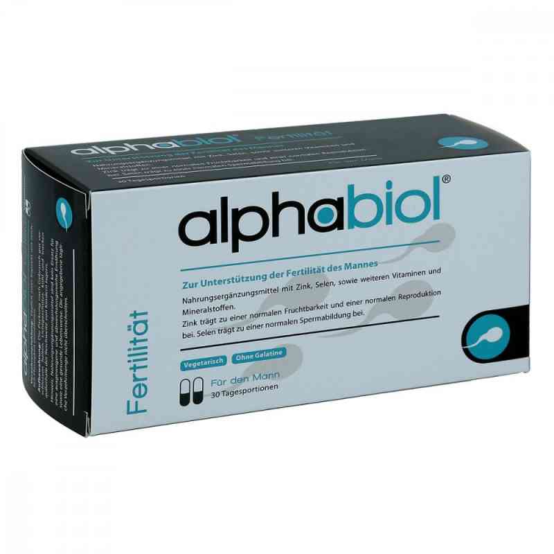 Alphabiol Płodność dla mężczyzn kapsułki 60 szt. od NanoRepro AG PZN 10311876
