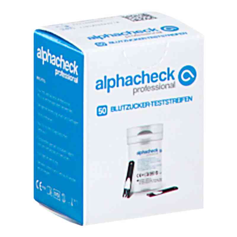 Alphacheck professional Blutzuckerteststreifen 50 szt. od Berger Med GmbH PZN 09208529