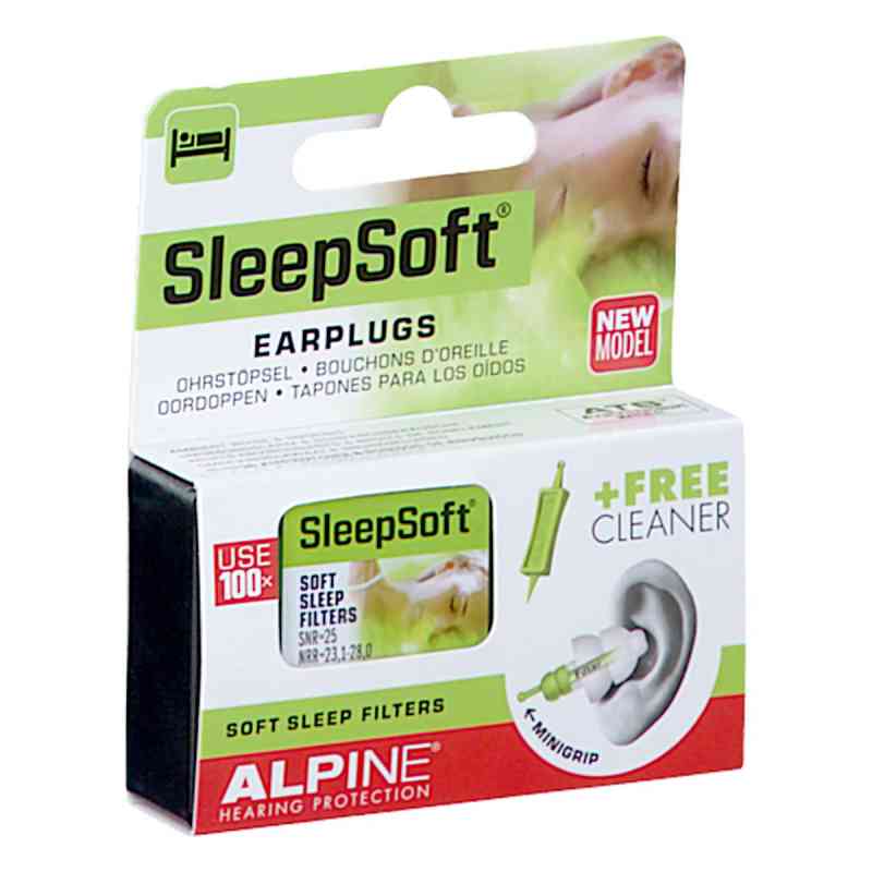 Alpine Sleepsoft zatyczki do uszu 2 szt. od Alpine Nederland B.V. PZN 10992511
