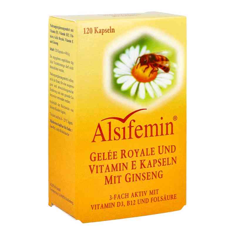 Alsifemin galaretka Royal+wit. E z żeńszeniem kapsułki 120 szt. od Alsitan GmbH PZN 02201292