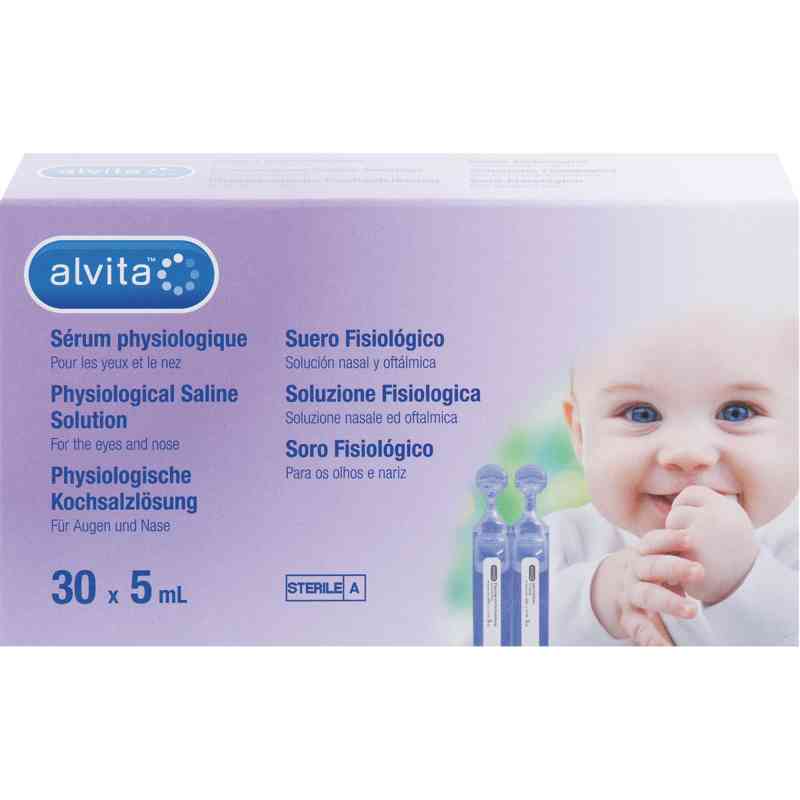 Alvita physiologische Kochsalzlösung ampułki 30X5 ml od The Boots Company PLC PZN 10546071