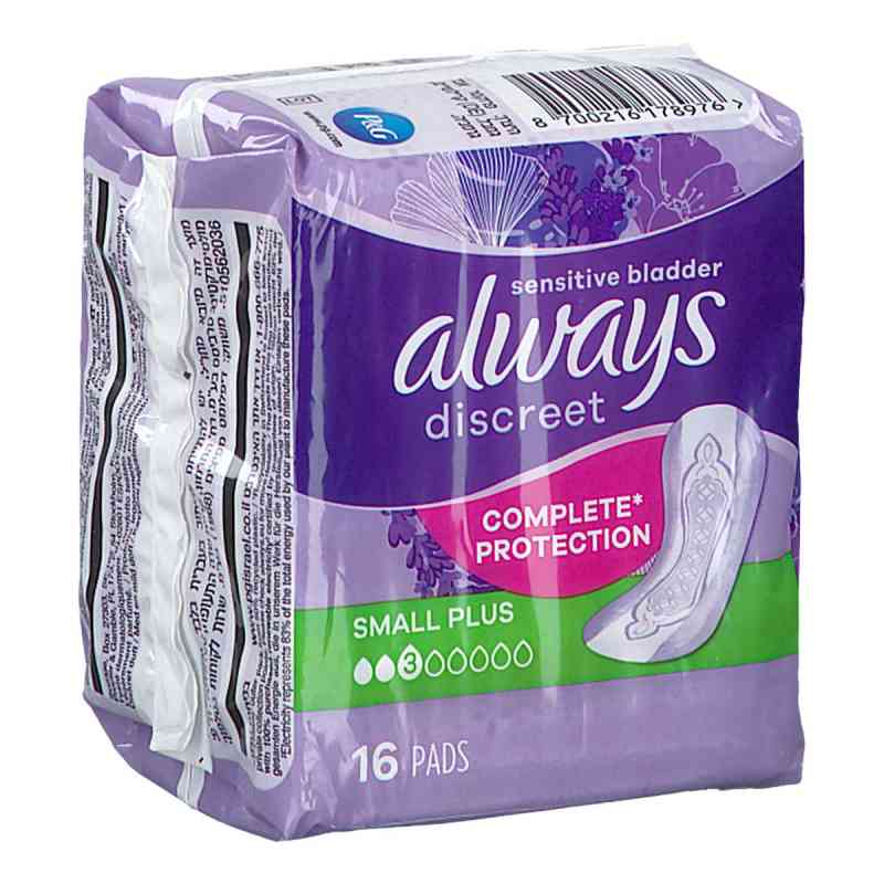 Always discreet Inkontinenz Binden small plus 16 szt. od Halajot Einkaufs OHG PZN 11642753