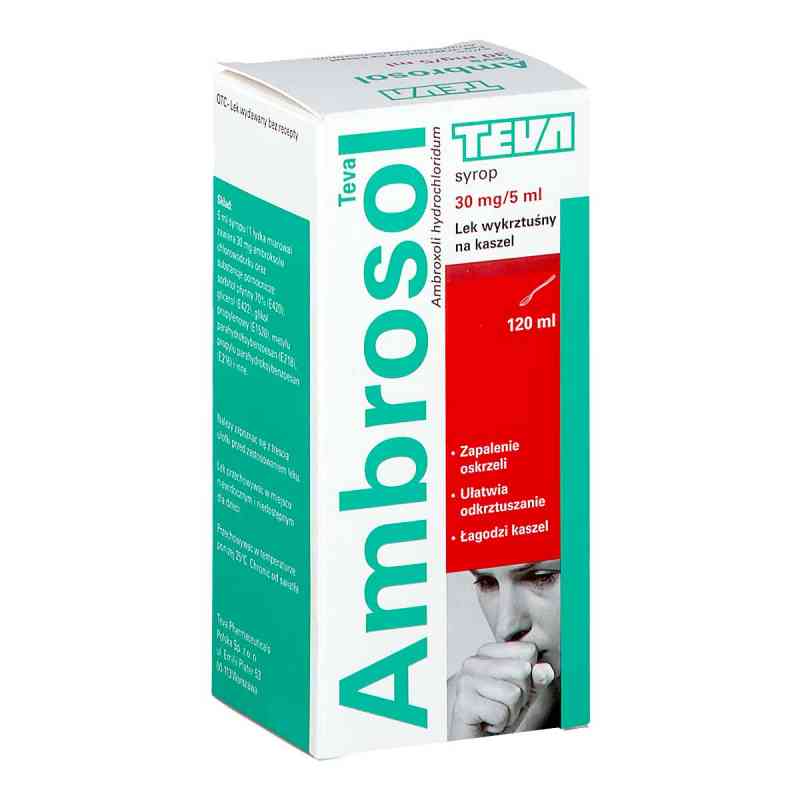 Ambrosol TEVA 120 ml od PLIVA KRAKÓW Z.F. S.A. PZN 08302125
