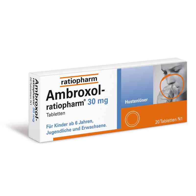 Ambroxol ratiopharm 30 mg Hustenloeser Tabl. 20 szt. od ratiopharm GmbH PZN 00680816