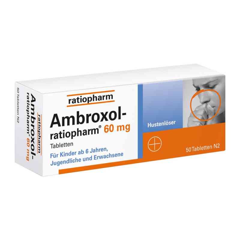 Ambroxol ratiopharm 60 mg Hustenloeser Tabl. 50 szt. od ratiopharm GmbH PZN 00680905