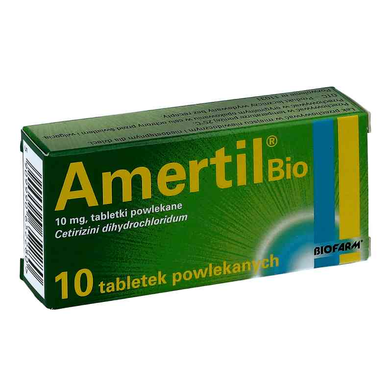 Amertil Bio 10 mg tabletki powlekane 10 tabl. od BIOFARM SP.Z O.O. PZN 08300540