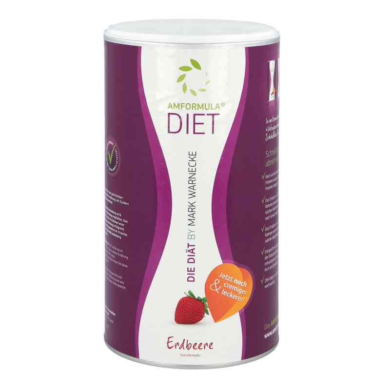 Amformula Diet Truskawka Proszek 490 g od AMSPORT GmbH PZN 01340471