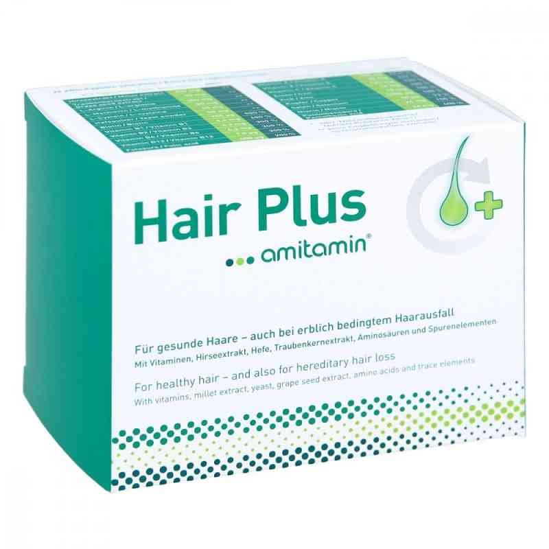 Amitamin Hair Plus kapsułki 60 szt. od Active Bio Life Science GmbH PZN 07689275