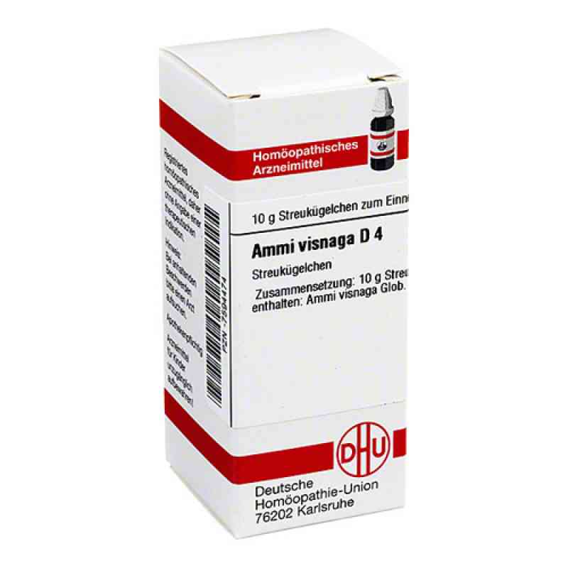 Ammi Visnaga D 4 Globuli 10 g od DHU-Arzneimittel GmbH & Co. KG PZN 07594474