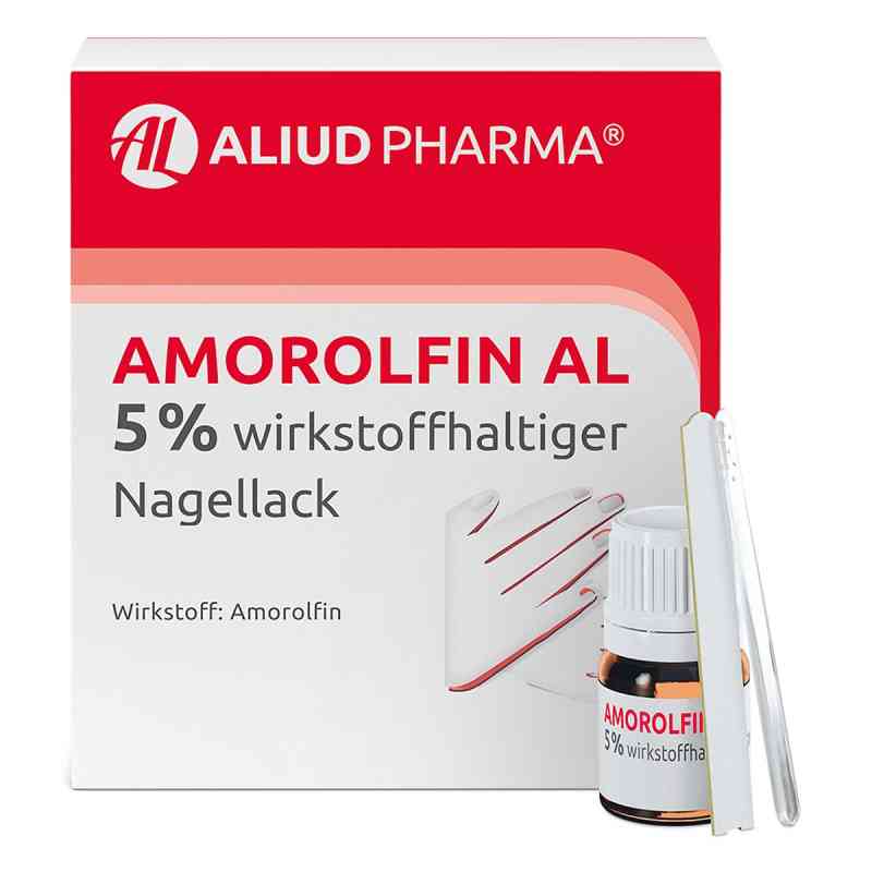 Amorolfin Al 5% wirkstoffhaltiger lakier do paznokci 5 ml od ALIUD Pharma GmbH PZN 09091234