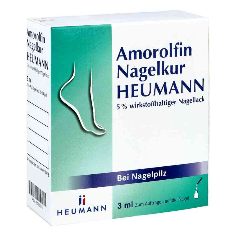 Amorolfin Nagelkur Heumann 5% preparat przeciwgrzybiczny 3 ml od HEUMANN PHARMA GmbH & Co. Generica KG PZN 09296195
