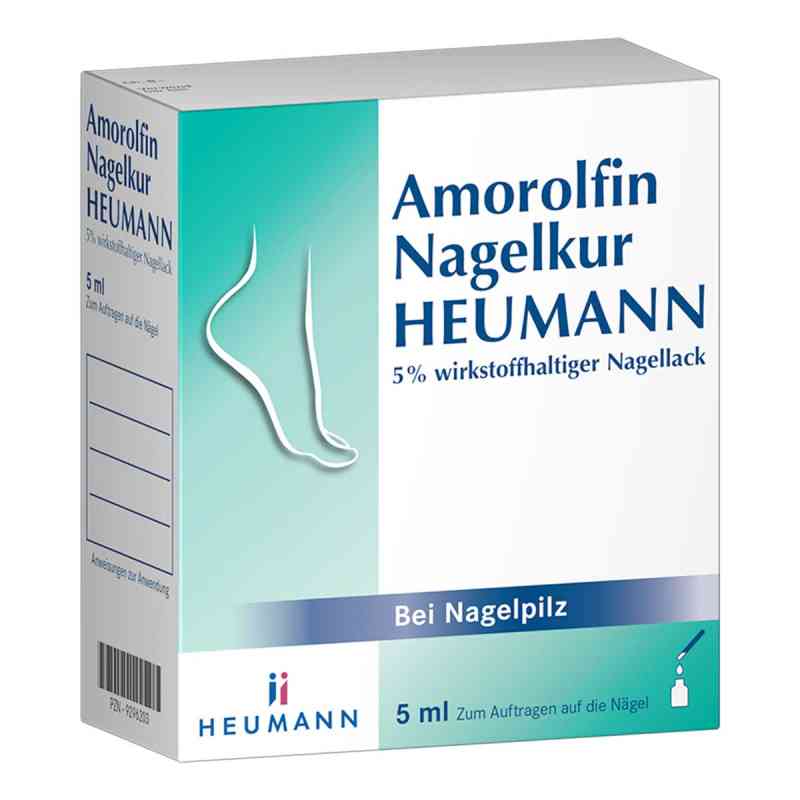 Amorolfin Nagelkur Heumann 5% preparat przeciwgrzybiczny 5 ml od HEUMANN PHARMA GmbH & Co. Generi PZN 09296203