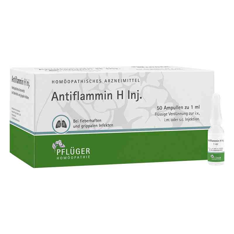 Ampułki Antiflammin H iniecto 50X1 ml od Homöopathisches Laboratorium Alexander Pflüger Gmb PZN 04842109
