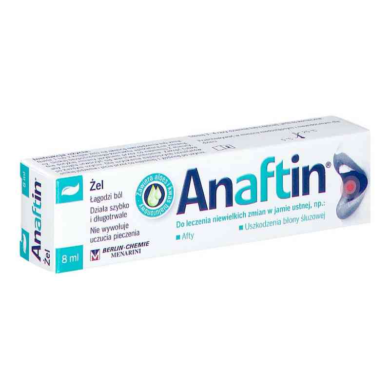 Anaftin Żel na afty 8 ml od SINCLAIR PHARMACEUTICALS PZN 08302908