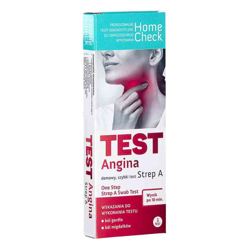 Angina Strep A Test do wykrywania paciorkowców z grupy A szybki  1  od GUANGZHOU WONDFO BIOTECH CO PZN 08305995
