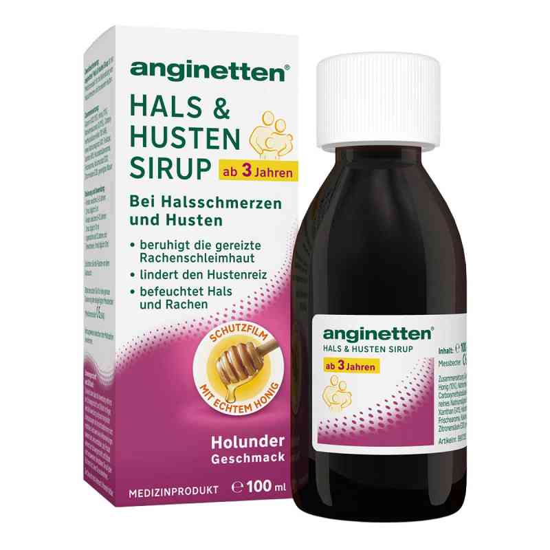 Anginetten Syrop na gardło i kaszel 100 ml od MCM KLOSTERFRAU Vertr. GmbH PZN 05505302