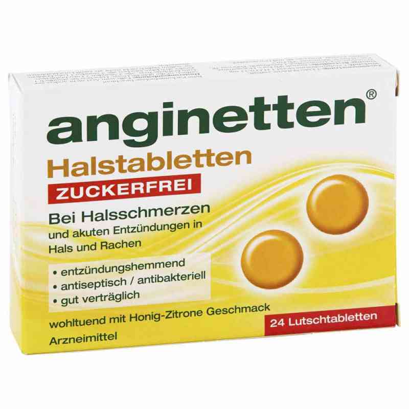 Anginetten tabletki na gardło bez cukru 24 szt. od MCM KLOSTERFRAU Vertr. GmbH PZN 00188110