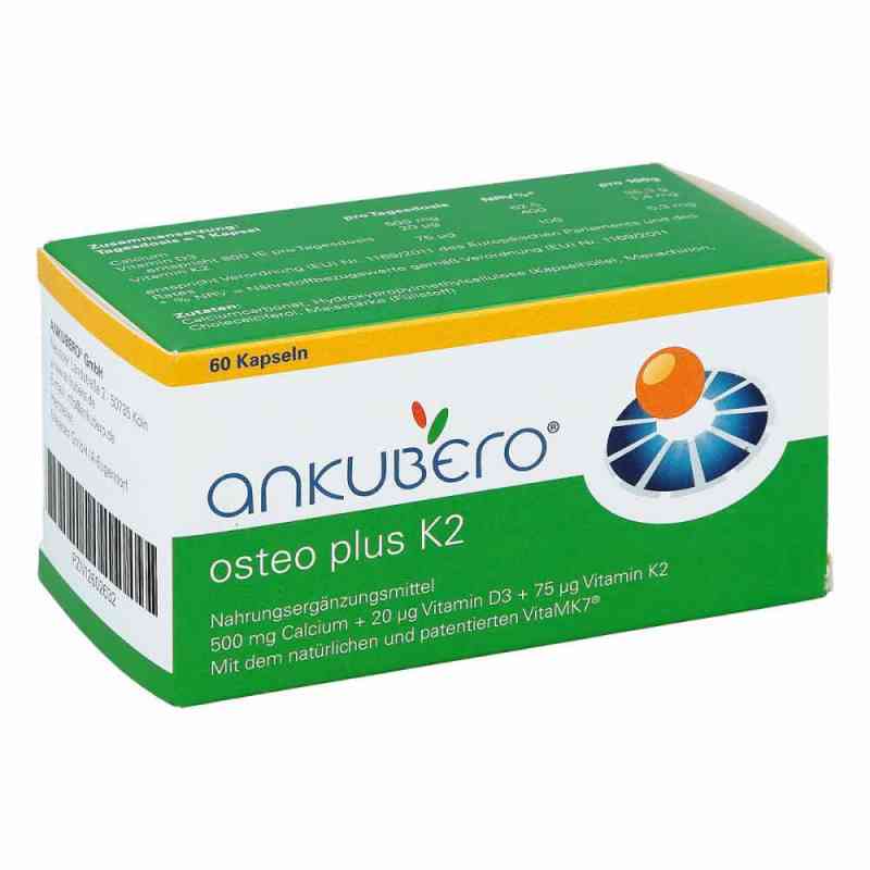 Ankubero osteo plus K2 Kapsułki 60 szt. od ANKUBERO GmbH PZN 12602632