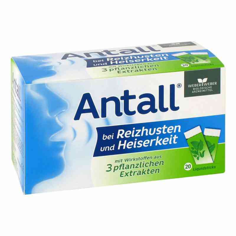 Antall saszetki z płynem na suchy kaszel i chrypkę  20X5 g od WEBER & WEBER GmbH PZN 11130237