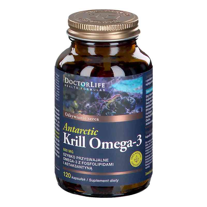 Antarctic Krill Omega-3 kapsułki 120  od DOCTOR LIFE SP. Z O.O. PZN 08306278