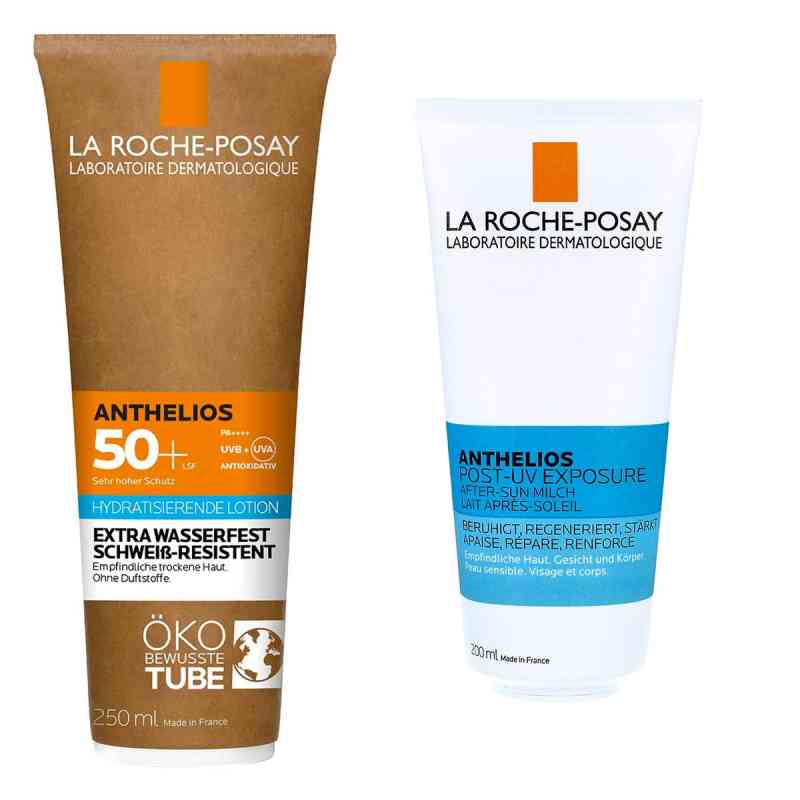 Anthelios Milch Lsf 50+ + Posthelios Creme-gel 1 op. od L'Oreal Deutschland GmbH PZN 08102922