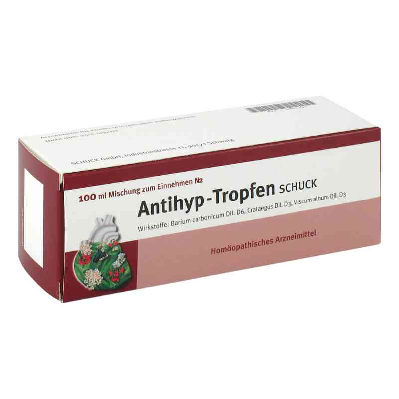 Antihyp Tropfen Schuck 100 ml od SCHUCK GmbH Arzneimittelfabrik PZN 06801244
