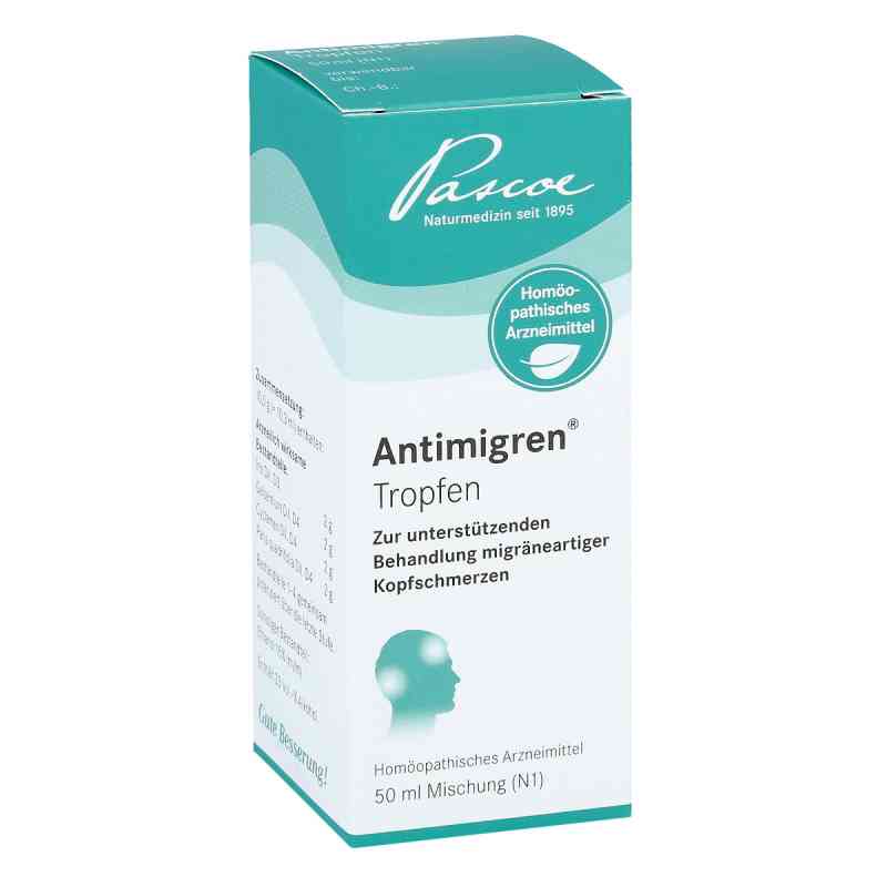 Antimigren Tropfen 50 ml od Pascoe pharmazeutische Präparate PZN 12454249