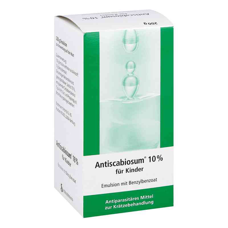 Antiscabiosum 10% dla dzieci, emulsja 200 g od Strathmann GmbH & Co.KG PZN 07286761