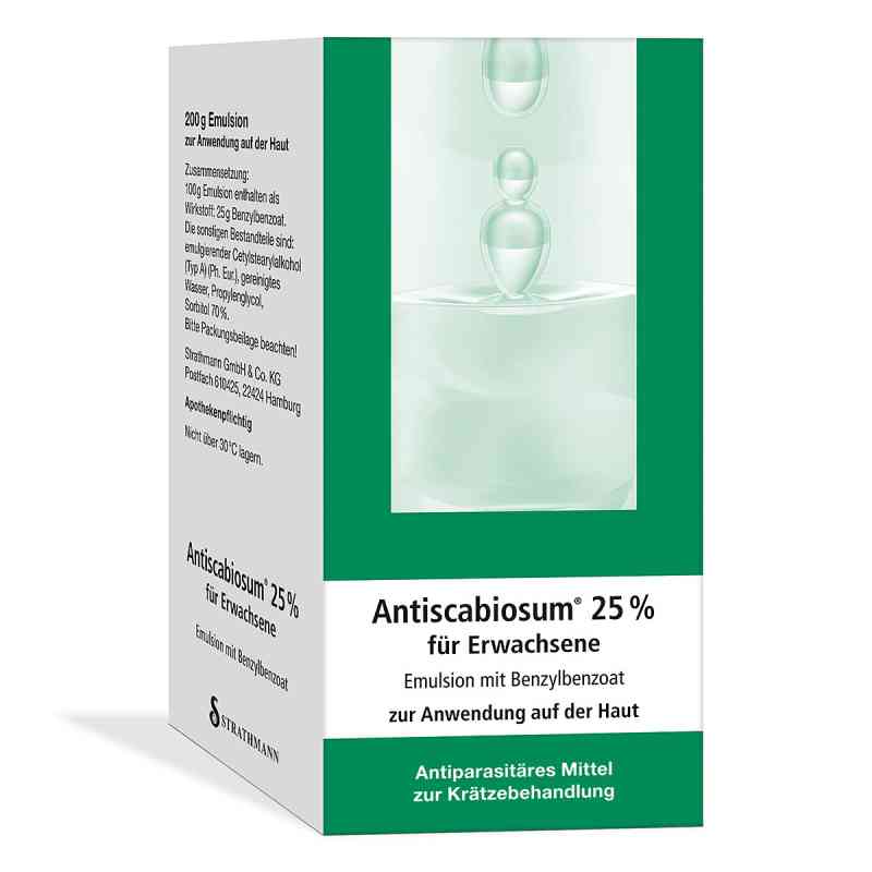 Antiscabiosum 25% emulsja 200 g od Strathmann GmbH & Co.KG PZN 07286755