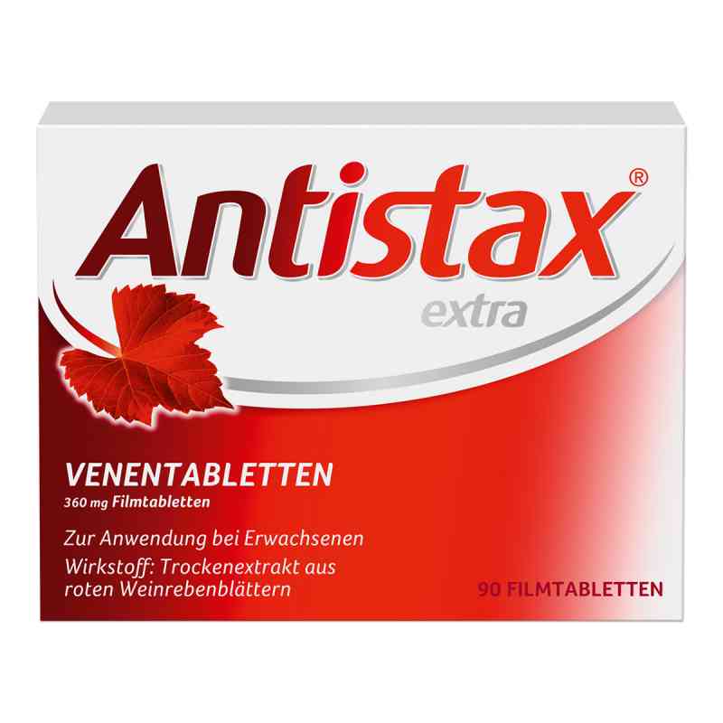 Antistax extraTabletki na wzmocnienie żył  90 szt. od A. Nattermann & Cie GmbH PZN 05954715