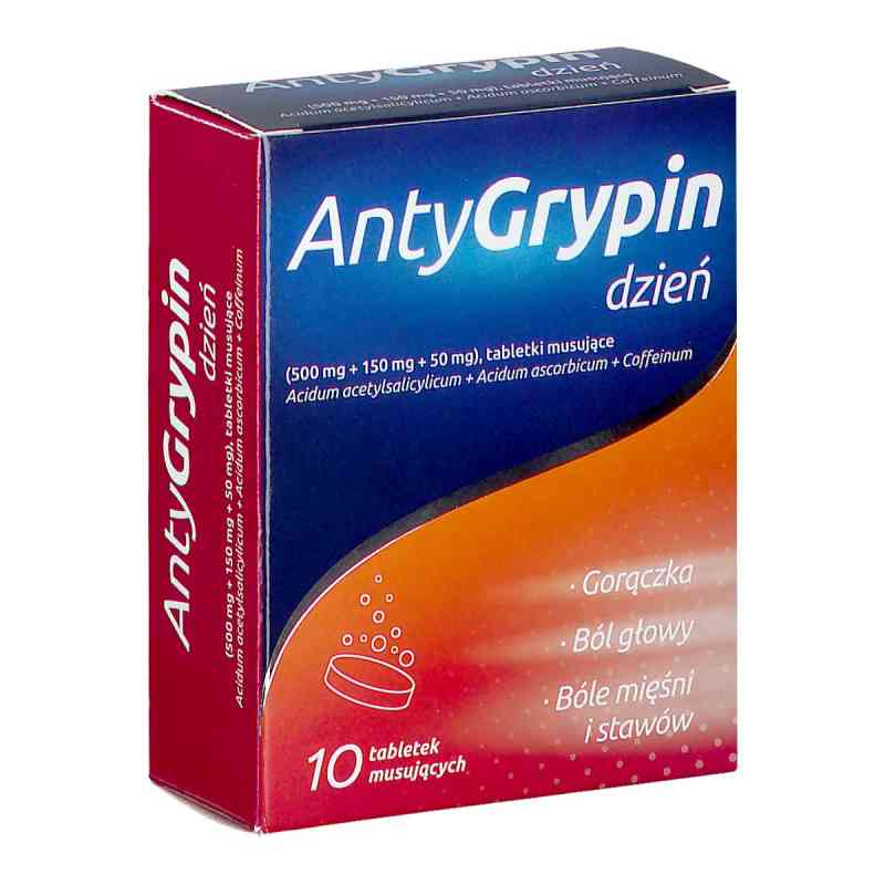 Antygrypin dzień 10  od NATUR PRODUKT PHARMA SP. Z O.O. PZN 08302708