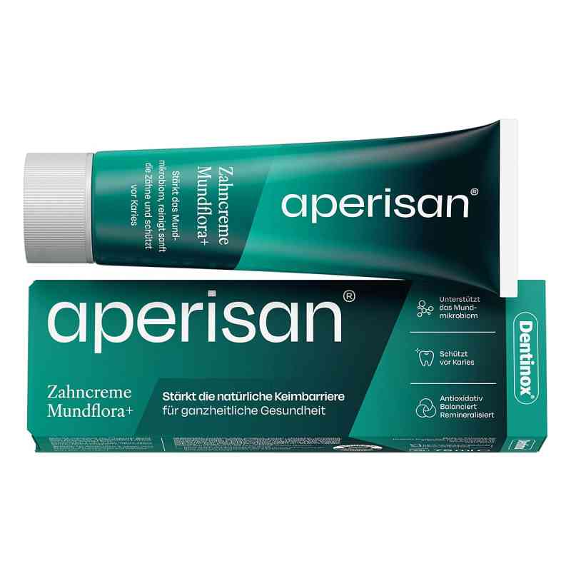 Aperisan® pasta do zębów Mundflora+ 75 ml od Dentinox Gesellschaft für pharmazeutische Präparat PZN 19963899
