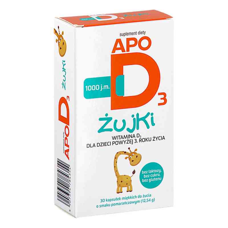 ApoD3 Żujki 30  od CURTIS HEALTH CAPS PZN 08306522