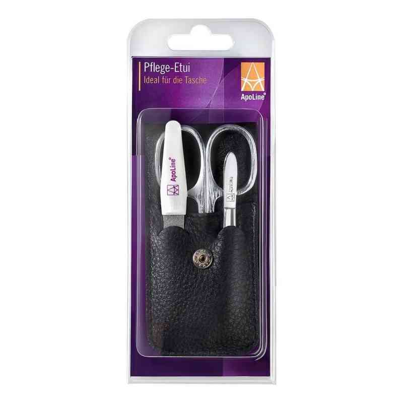 Apoline Manicure Etui 3teilig schwarz 1 szt. od WEPA Apothekenbedarf GmbH & Co KG PZN 11291644