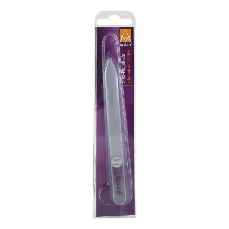Apoline Nagelfeile Glas 14 cm transparent 1 szt. od WEPA Apothekenbedarf GmbH & Co KG PZN 00149676