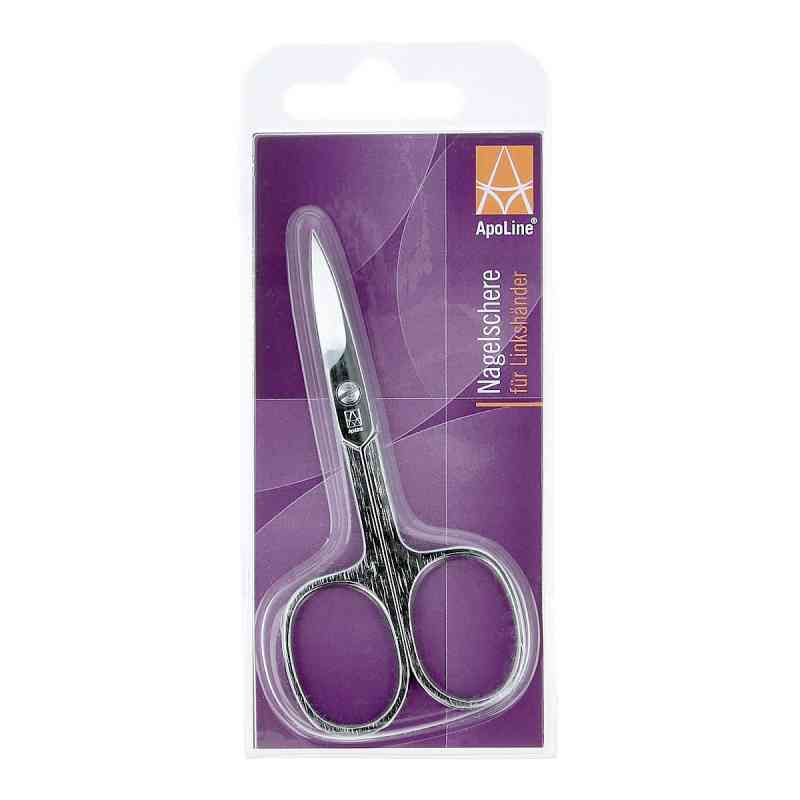Apoline Nagelschere für  Linkshaender 9 cm verchromt 1 szt. od WEPA Apothekenbedarf GmbH & Co KG PZN 00149481