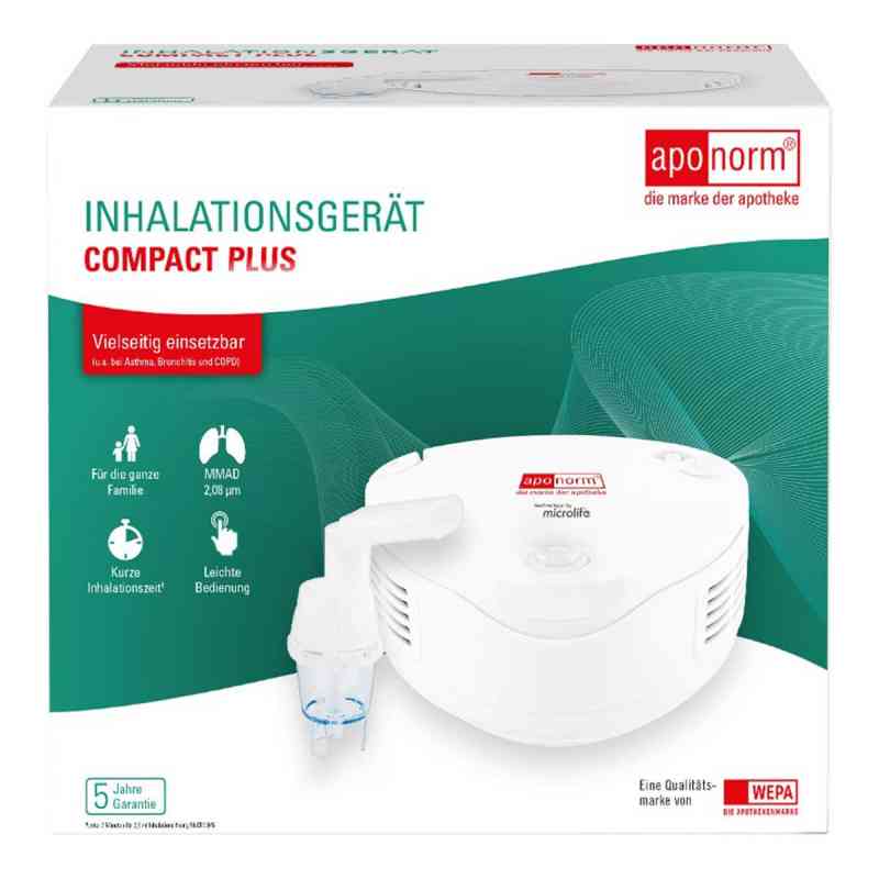 Aponorm Inhalator Compact Plus nebulizator  1 szt. od WEPA Apothekenbedarf GmbH & Co KG PZN 17823266
